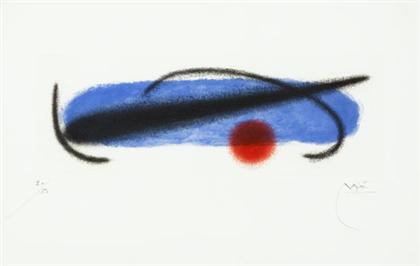 Appraisal: JOAN MIRO spanish - FUSEES one etching pencil signed and