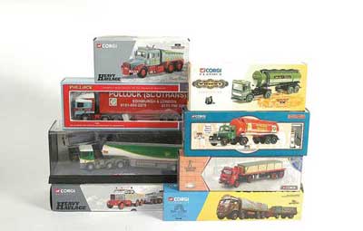 Appraisal: Corgi Classics th scale ERF Series Curtainsided Park ERF BP