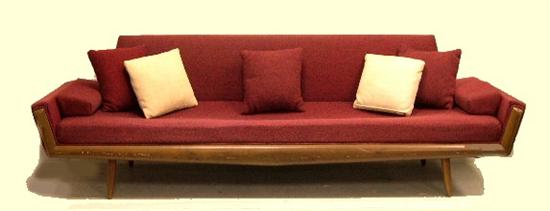 Appraisal: Mid century modern sofa designed by Adrian Pearsall for Craft