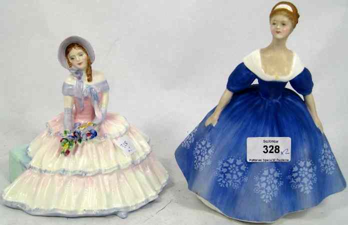 Appraisal: Royal Doulton Figures DayDream HN And Nina HN