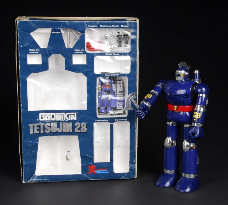 Appraisal: Godaikin Tetsujin Description Japanese Made by Popy Series SG- Some