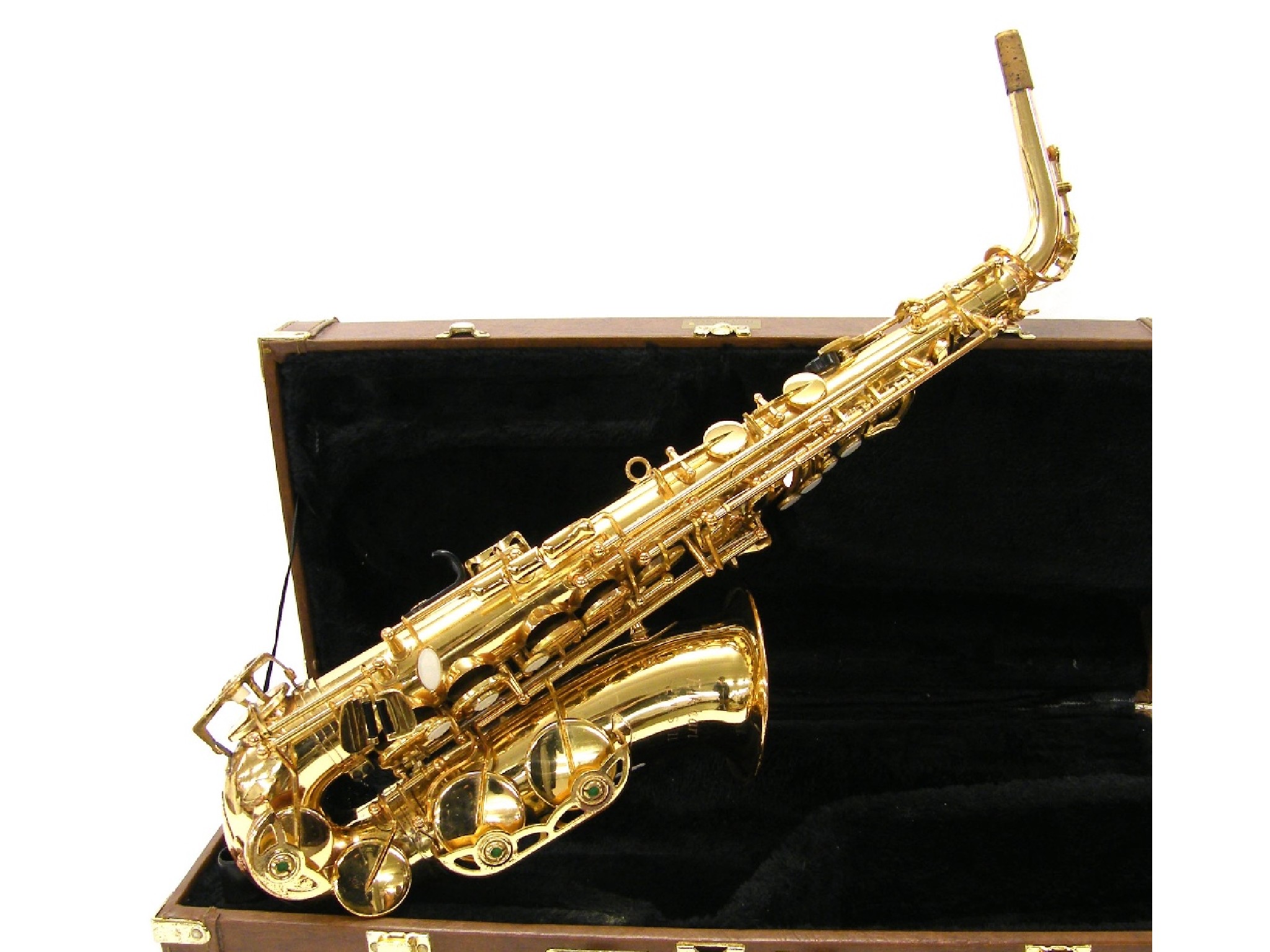 Appraisal: Elkhart Series II alto saxophone no case