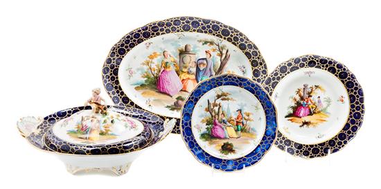 Appraisal: Sale Lot A Meissen Porcelain Dinner Service th century comprising