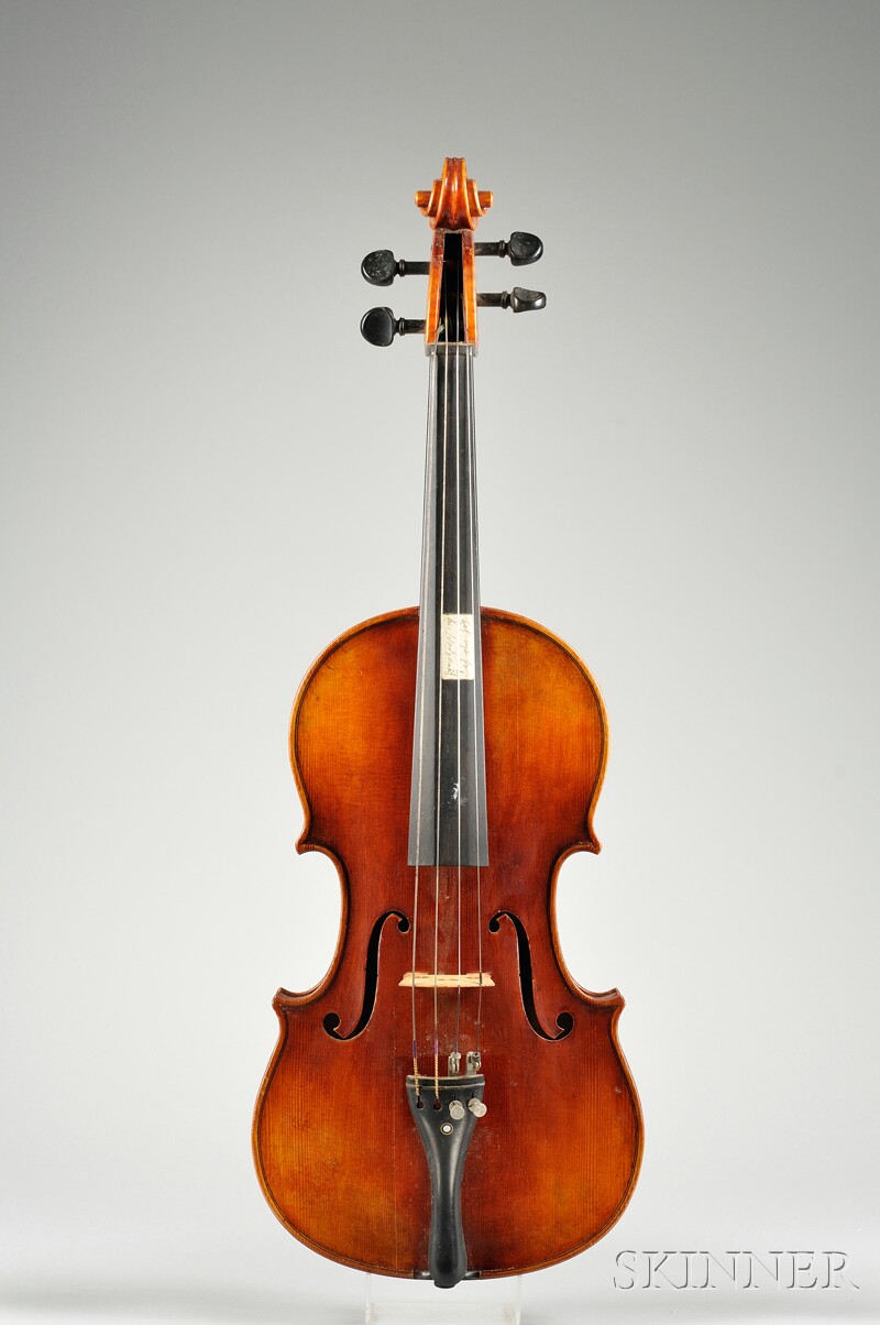 Appraisal: Modern Viola Roman Teller Erlangen length of back cm in