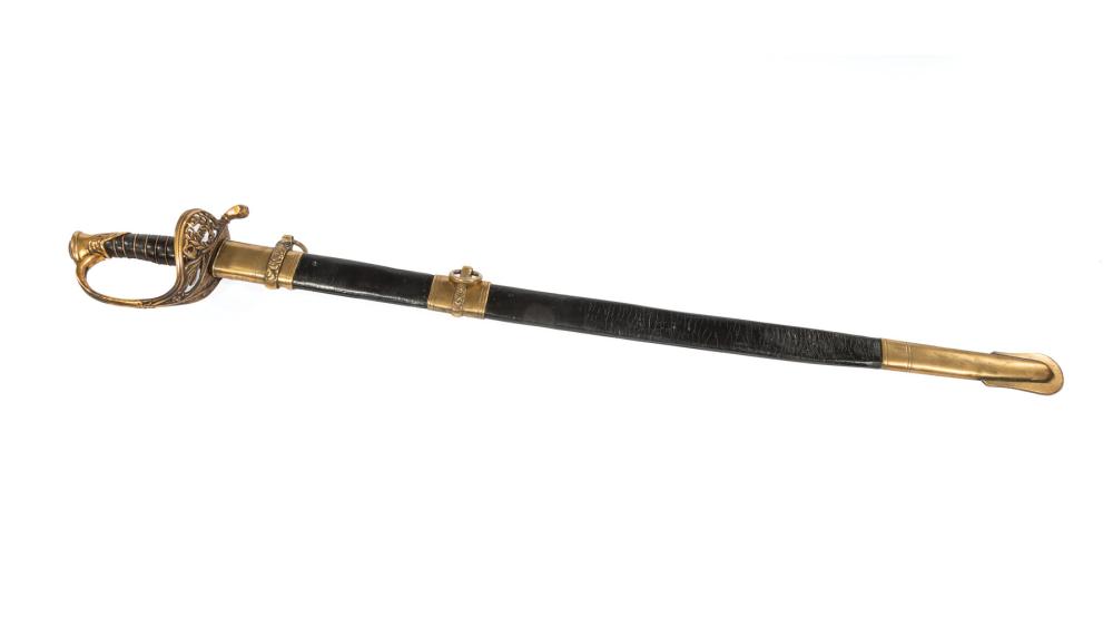 Appraisal: Boyle and Gamble Confederate Staff and Field Officer's Sword and