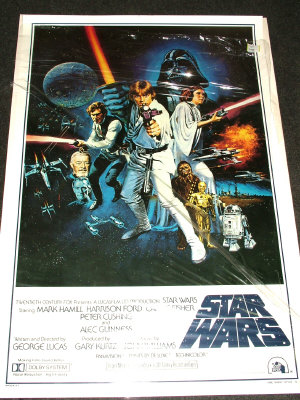 Appraisal: Film poster 'Star Wars' US -sheet Style 'C' x x