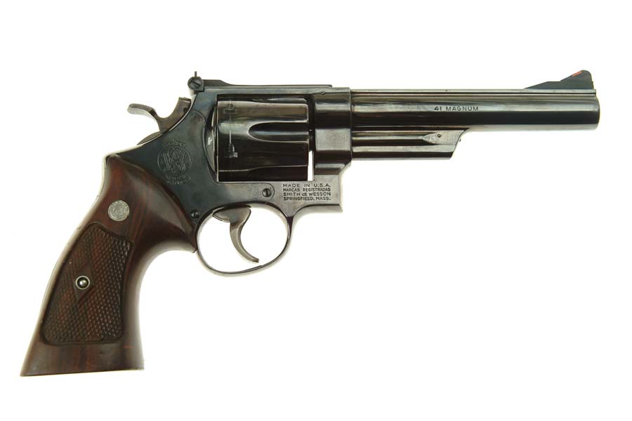 Appraisal: SMITH WESSON MODEL DA REVOLVER Cal Mag SN S Blue