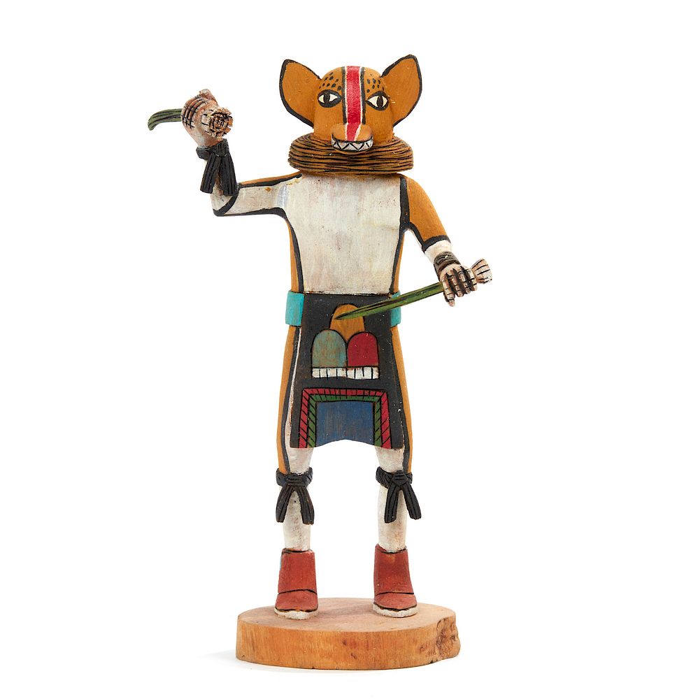 Appraisal: Hopi Chipmunk Kachina Kona Earl Arthur Hopi Chipmunk Kachina Kona