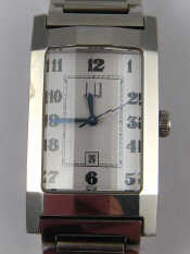 Appraisal: A Dunhill gent's stainless steel wrist watch WR M faceted