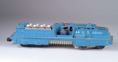 Appraisal: LIONEL NO U S ARMY MISSILE LAUNCHING LOCOMOTIVE CONDITION Good