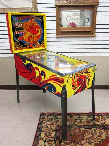 Appraisal: BALLY FIREBALL PINBALL MACHINE Professional Home Model - serial c