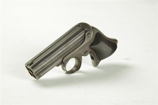 Appraisal: REMINGTON-ELLIOT ''PEPPERBOX'' DERINGER caliber four-shot '' barrel cluster hard rubber