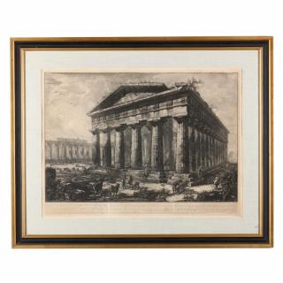 Appraisal: Giovanni Battista Piranesi Italian etching with circular blindstamp for Regia