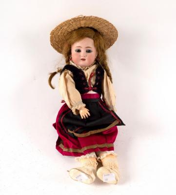 Appraisal: A Simon Halbig for S C bisque head doll with