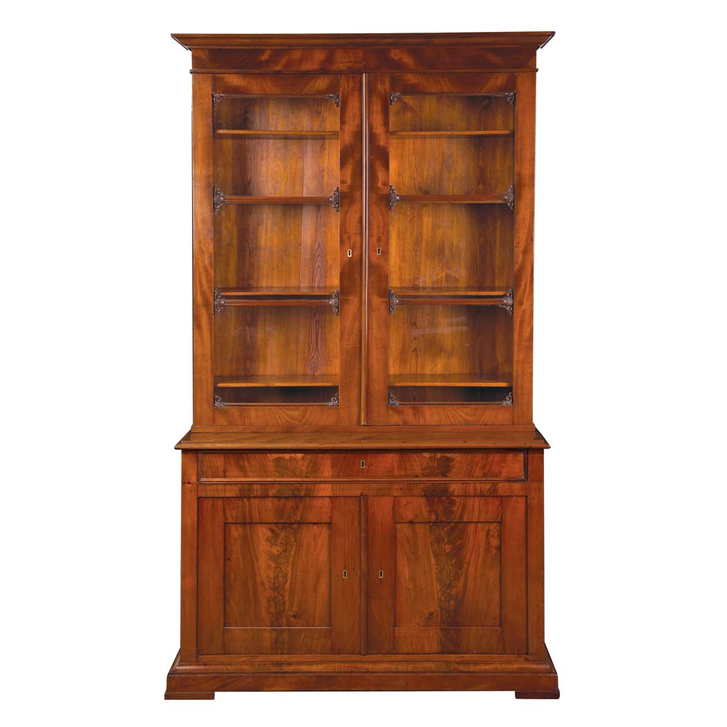 Appraisal: Danish Neoclassical Mahogany Bookcase First quarter of the th century