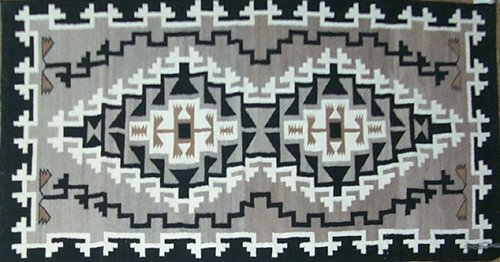 Appraisal: Navajo Rug Wool on Wool Claw Mary x inches In