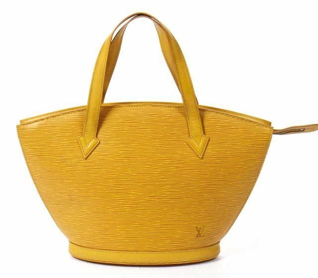 Appraisal: Louis Vuitton St Jacques PM shopping tote bag in yellow