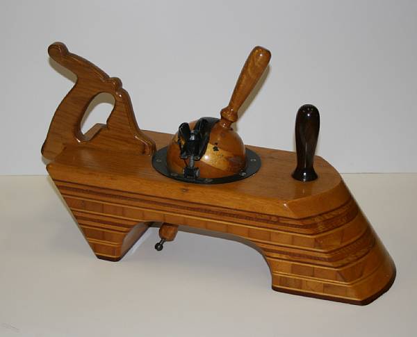 Appraisal: David King Ball plane signed 'King ' on the underside