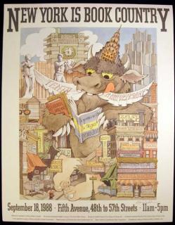 Appraisal: Maurice Sendak NEW YORK IS BOOK COUNTRY TH ANNIVERSARY Artist