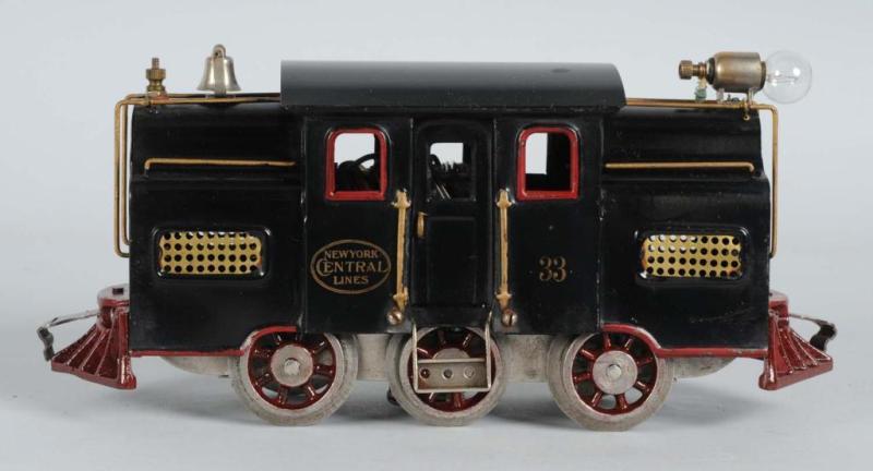 Appraisal: Lionel No Standard Gauge Locomotive Description Pre-war Rare six-wheel black