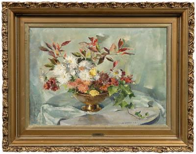 Appraisal: Nan Greacen painting Nan Greacen Faure French American - quot