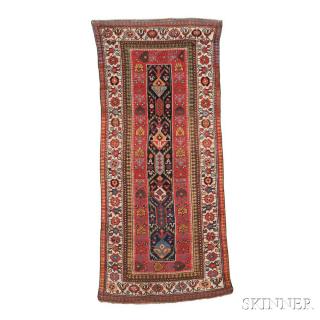 Appraisal: Kurdish Long Rug Western Iran c ft in x ft