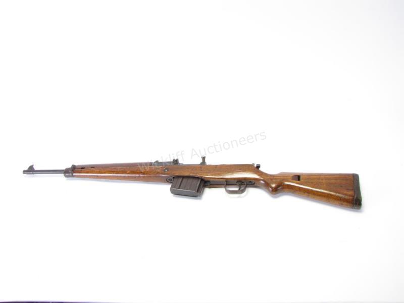 Appraisal: Mauser Model K ac code Semi Auto Rifle-Blued barrel Chambered