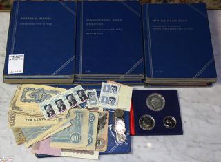 Appraisal: Lot of Featuring coin folders and bag lot Lot of