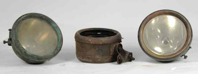 Appraisal: A pair of C A Vandervell and Co copper electric