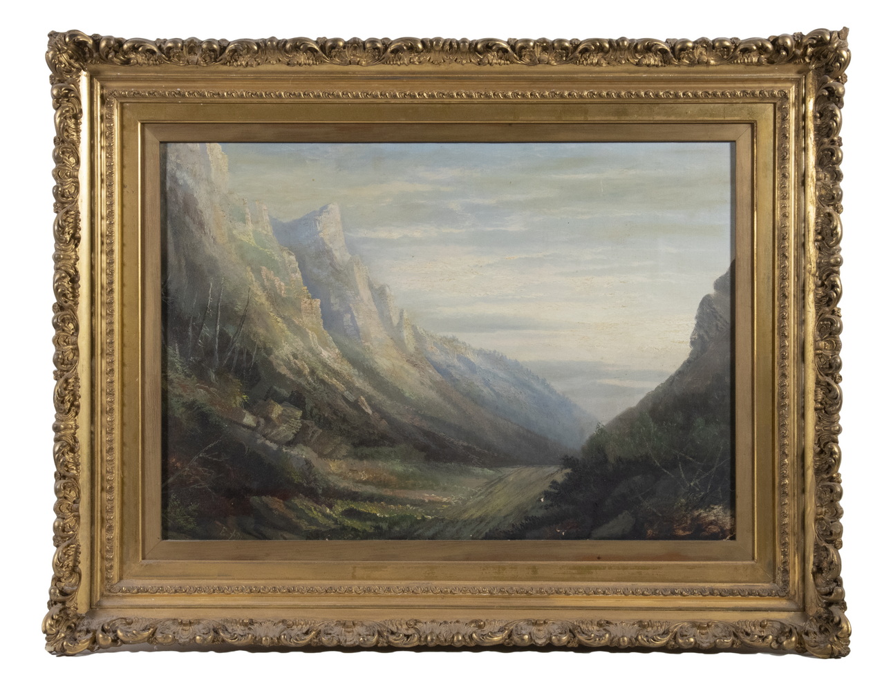 Appraisal: EDWARD HILL NH CA OR - Mountain Pass oil on