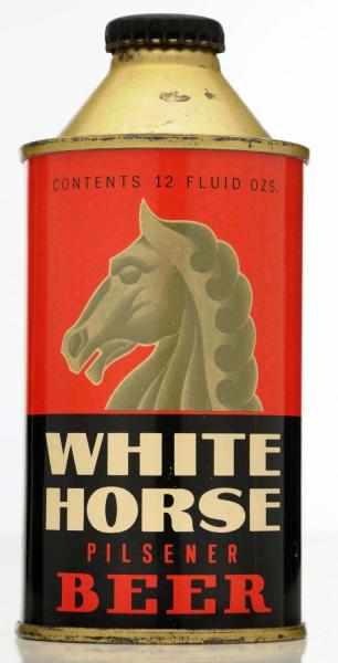 Appraisal: White Horse Pilsener Beer HP Cone Top Beer Can -