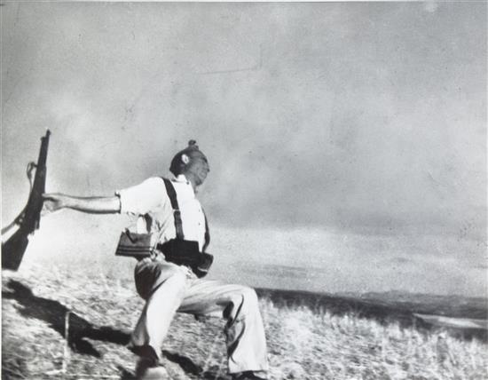 Appraisal: Sale Lot A Robert Capa Hungarian - The Falling Soldier