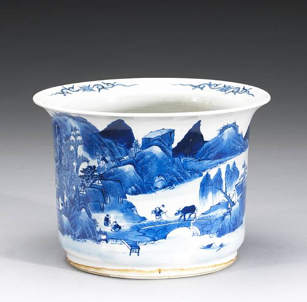 Appraisal: Blue and White Wares Property from the Robert C Held