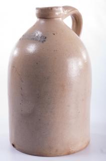 Appraisal: Grimes Co Woonsocket Rhode Island Jug C s Salt glaze