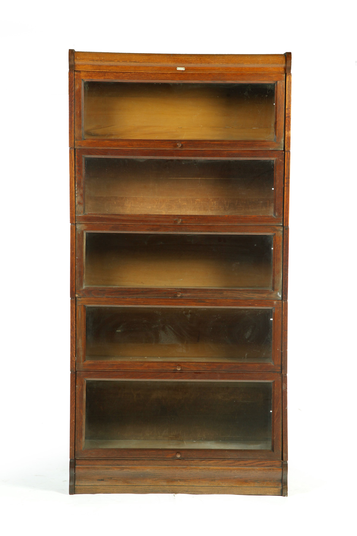 Appraisal: STACKING BOOKCASE BY LUNDSTRUM New York st half- th century