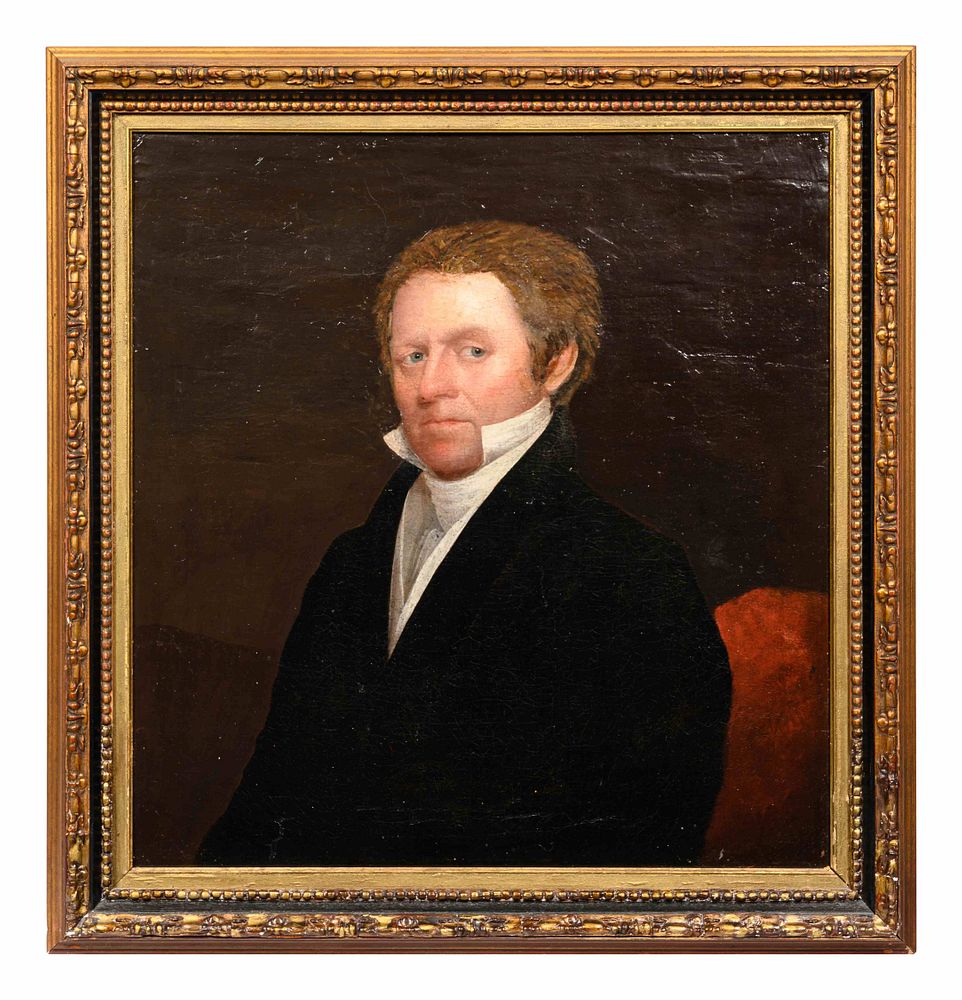 Appraisal: American School th Century American School th Century Portrait of