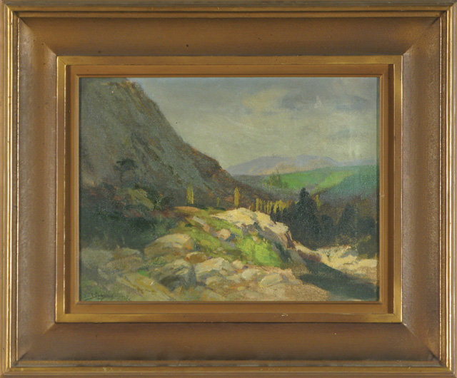 Appraisal: CHARLES JOHN DICKMAN OIL ON CANVAS California - signed C