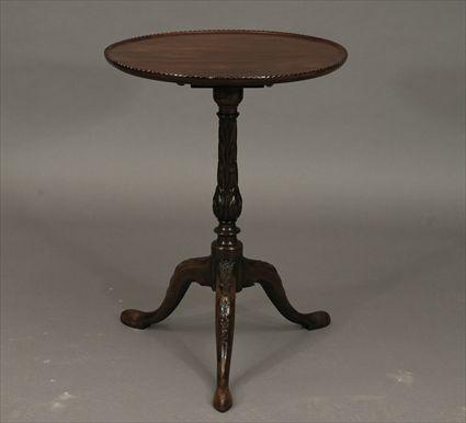 Appraisal: Mahogany Tripod Table