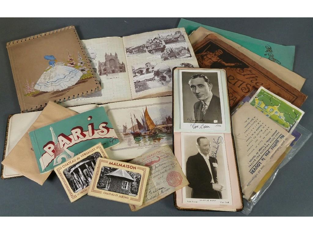 Appraisal: TWO FRIENDS AND FAMILY AUTOGRAPH ALBUMS CIRCA - including gilted