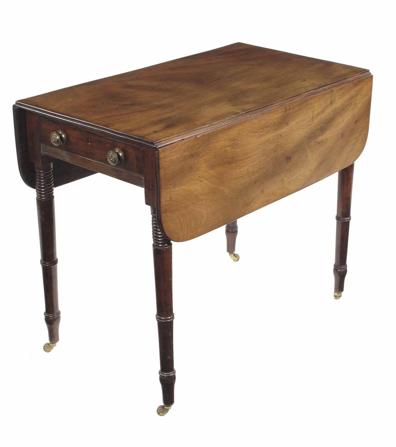 Appraisal: An early th century mahogany Pembroke table