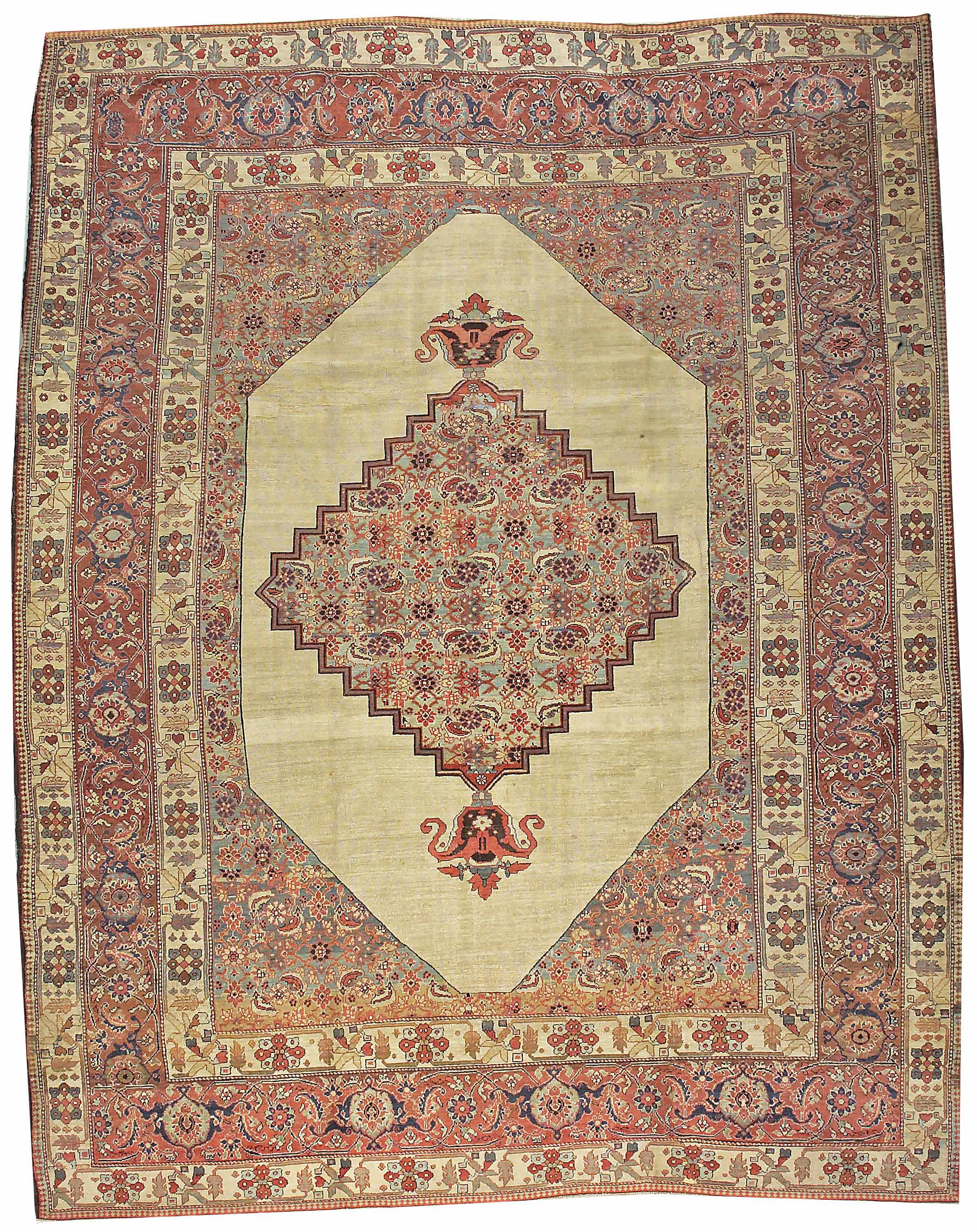 Appraisal: A Serapi carpet Northwest Persialate th centurysize approximately ft x