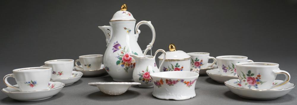 Appraisal: Bavarian Assembled Porcelain Tea Service Pieces