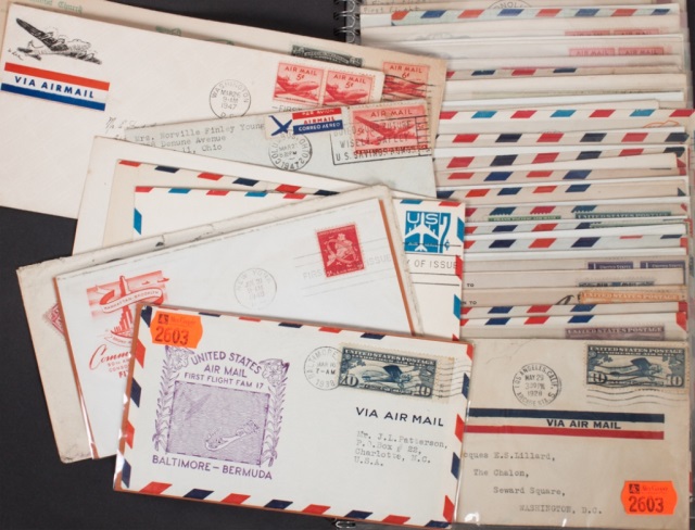 Appraisal: One hundred United States Airmail Souvenir Covers - including first