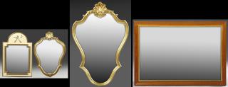 Appraisal: Group of Four French Mirrors th c consisting of two