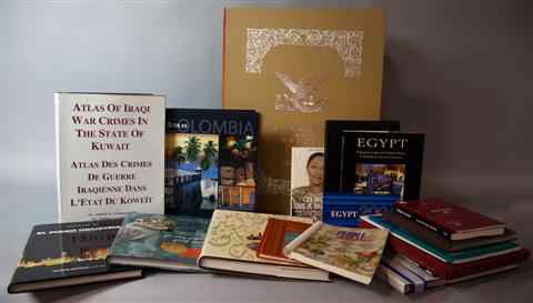 Appraisal: A COLLECTION OF INTERNATIONAL BOOKS to include one date book