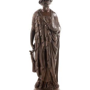 Appraisal: Jean-Baptiste Cl singer French - Figure of a Woman bronze