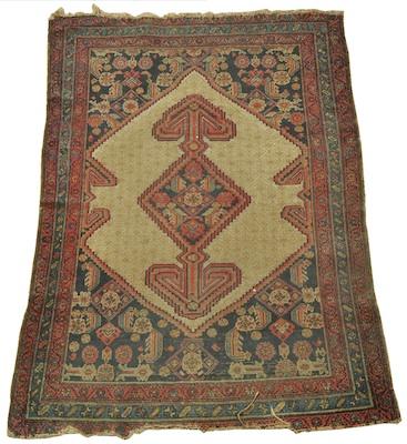 Appraisal: A Persian Carpet Approx '- x '- Low wool pile