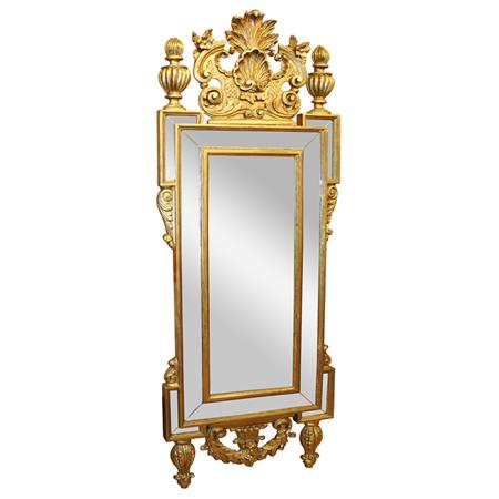 Appraisal: Italian Neoclassical Style Gilded Mirror Estimate -