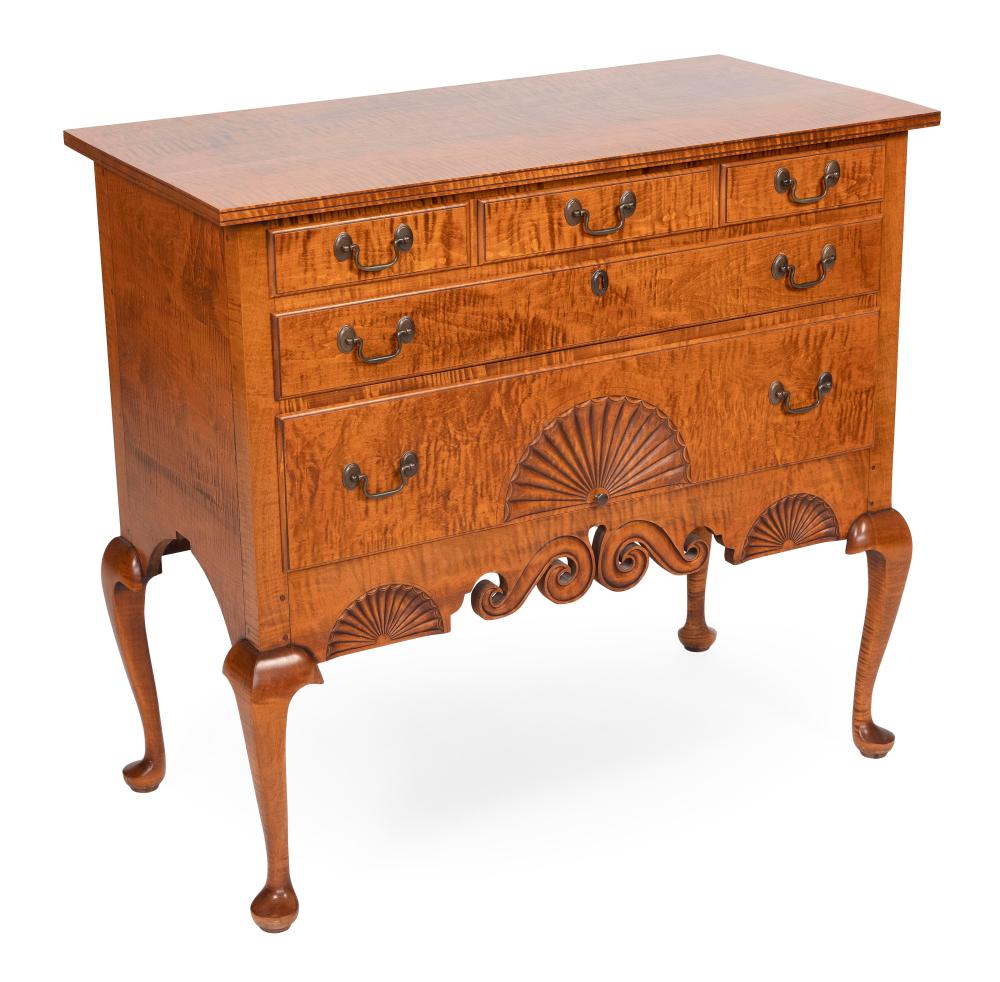 Appraisal: ELDRED WHEELER DUNLAP-STYLE SIDEBOARD MASSACHUSETTS TH CENTURY HEIGHT WIDTH DEPTH