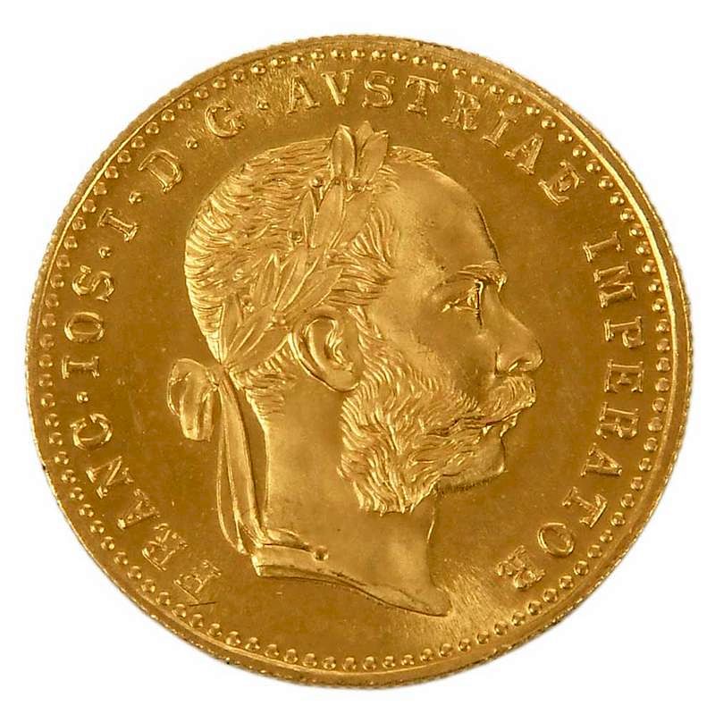 Appraisal: Austrian Gold One Ducat Coin restrike date fine gold gross